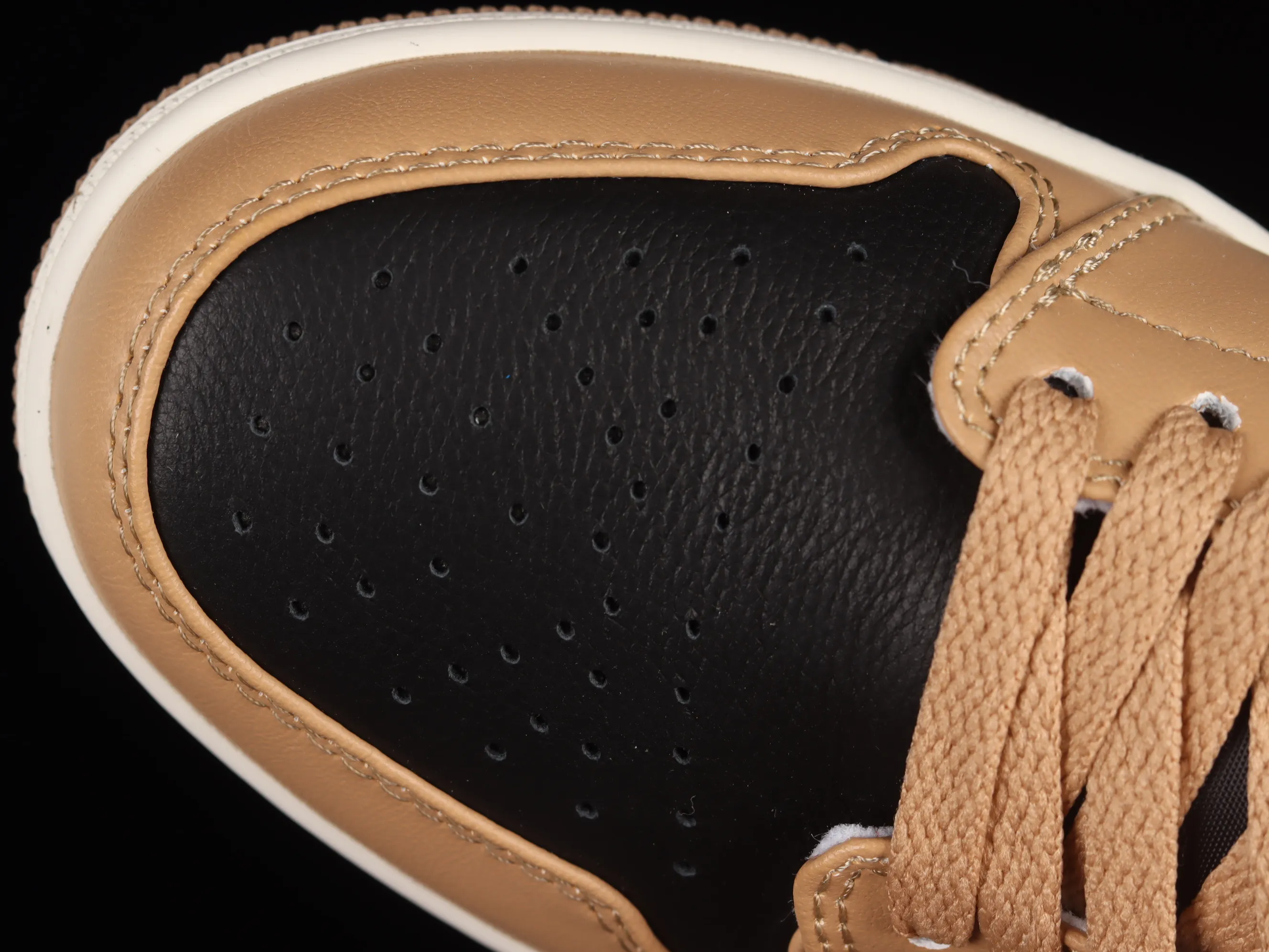 All categories Air Jordan Jordan series basketball shoes Air Jordan 1 Low Z version Air Jordan 1 Low "Desert" AJ1 Joe 1 milk tea color cultural and leisure sports sneakers DV0774-201